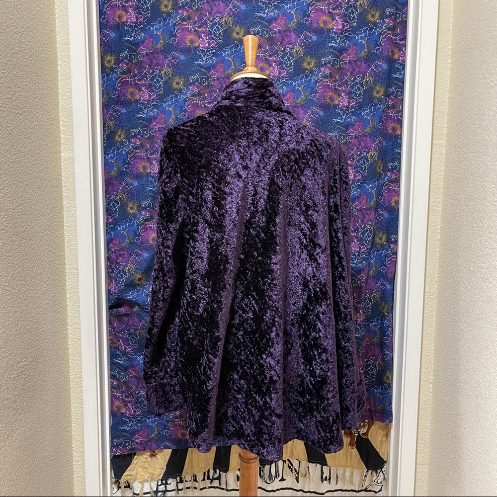 🌈 Amazing mystic Vintage velvet cardigan - Picture 8 of 11